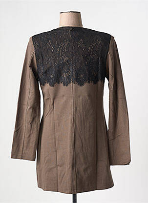Veste casual marron MALOKA femme