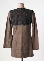 Veste casual marron MALOKA pour femme seconde vue