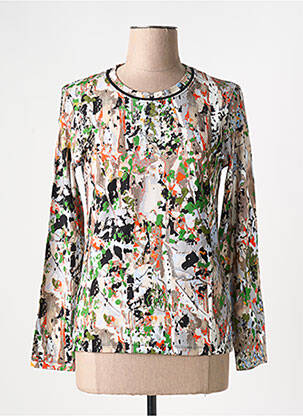 Pull blanc MALOKA femme