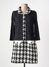 Robe courte noir MALOKA femme