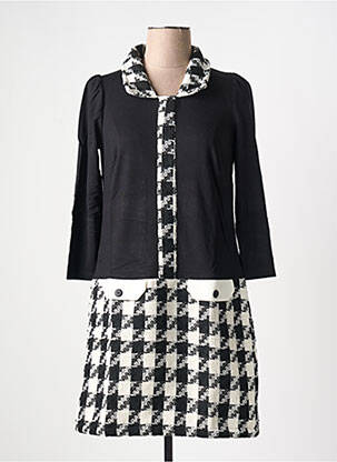 Robe courte noir MALOKA pour femme