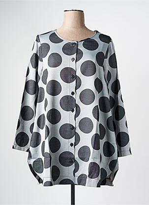 Chemisier noir G!OZE pour femme