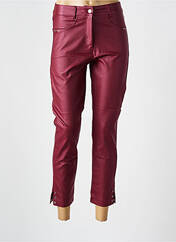 Pantalon slim rose MALOKA pour femme seconde vue