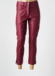 Pantalon slim rose MALOKA femme