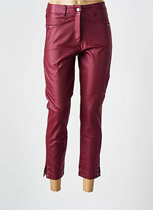 Pantalon slim rose MALOKA pour femme