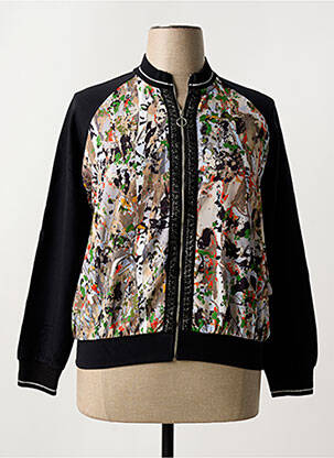 Blouson noir MALOKA pour femme