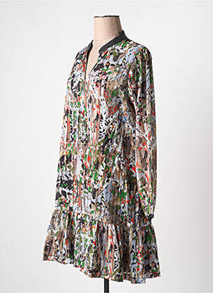 Robe courte gris MALOKA femme