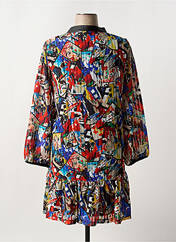 Robe courte noir MALOKA pour femme seconde vue