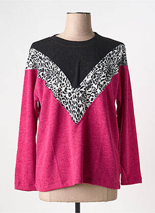 Pull rouge MALOKA pour femme