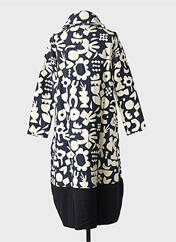 Manteau long blanc G!OZE pour femme seconde vue