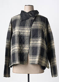 Veste casual noir G!OZE femme