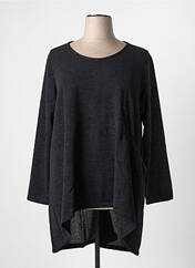Tunique manches longues noir G!OZE pour femme seconde vue