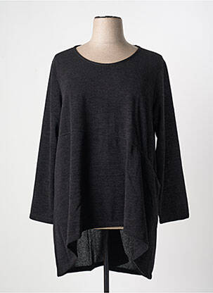Tunique manches longues noir G!OZE pour femme