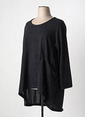 Tunique manches longues noir G!OZE pour femme seconde vue