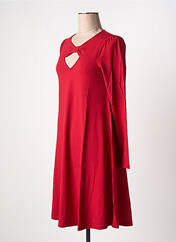 Robe courte rouge MALOKA pour femme seconde vue