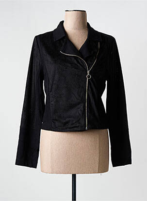 Veste casual noir MALOKA pour femme