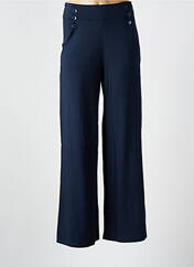 Pantalon droit bleu nuit MALOKA pour femme seconde vue