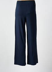 Pantalon droit bleu nuit MALOKA pour femme seconde vue