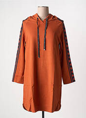 Robe pull orange MALOKA pour femme seconde vue