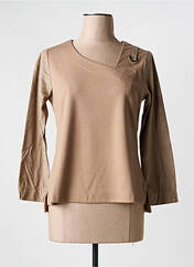 T-shirt marron MALOKA pour femme seconde vue