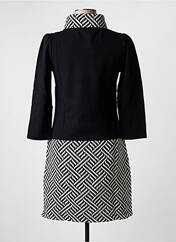 Robe mi-longue noir MALOKA pour femme seconde vue