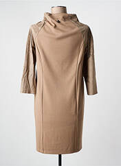 Robe courte marron MALOKA pour femme seconde vue