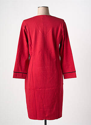 Robe mi-longue rouge MALOKA femme