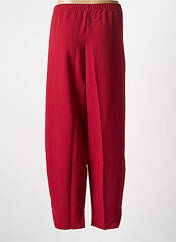 Pantalon large rouge G!OZE pour femme seconde vue