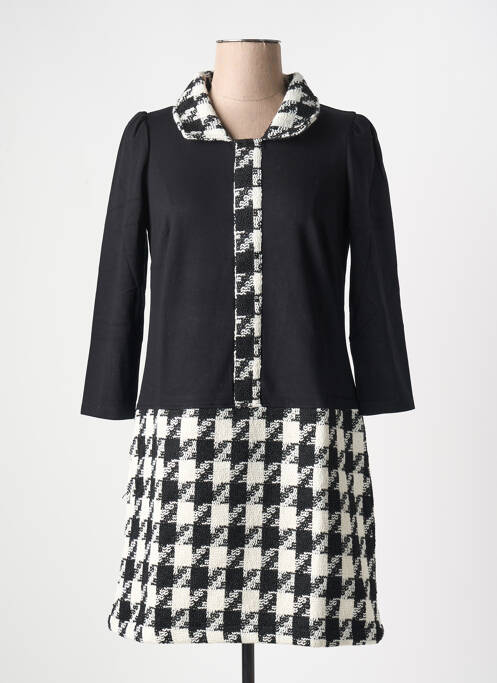 Robe courte noir MALOKA pour femme