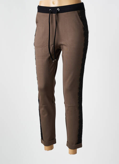 Jogging marron MALOKA pour femme