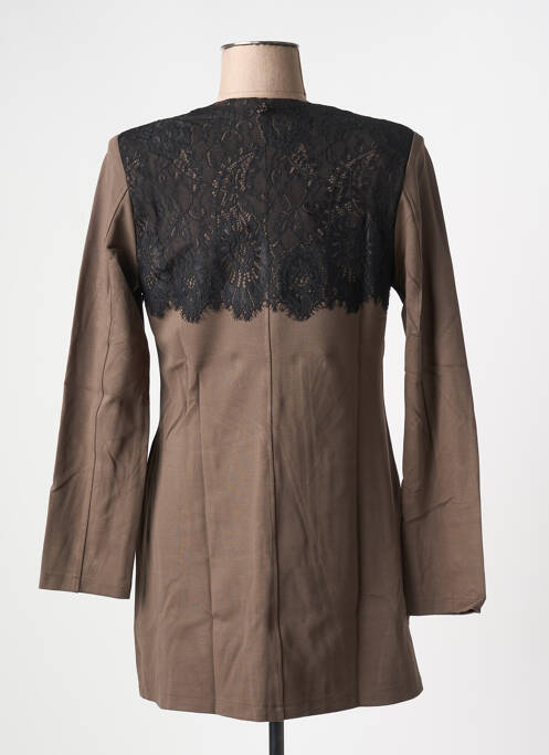 Veste casual marron MALOKA femme