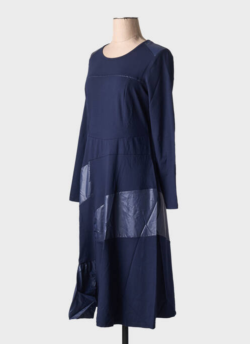 Robe mi-longue bleu MALOKA femme