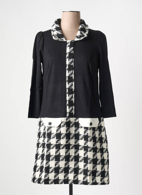 Robe courte noir MALOKA pour femme