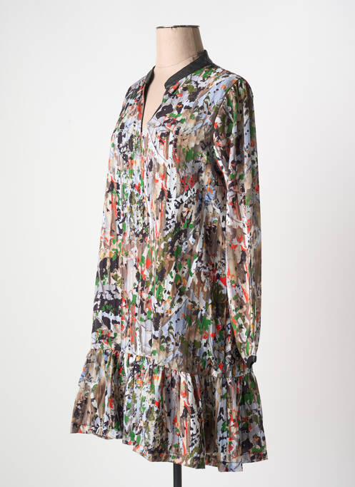 Robe courte gris MALOKA femme