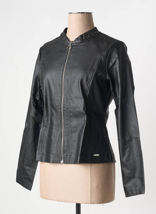 Blouson noir MALOKA femme