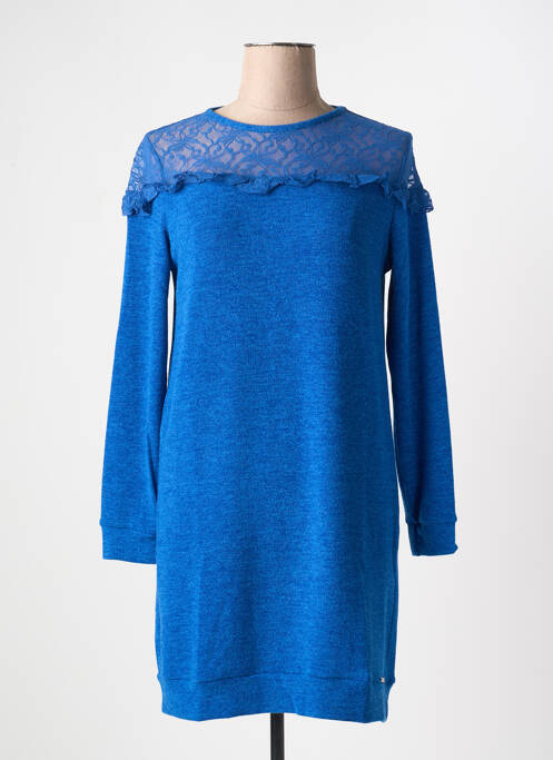 Robe courte bleu MALOKA pour femme