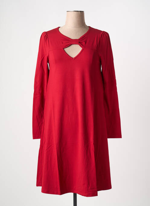 Robe courte rouge MALOKA pour femme
