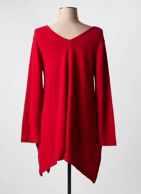 Tunique manches longues rouge G!OZE pour femme
