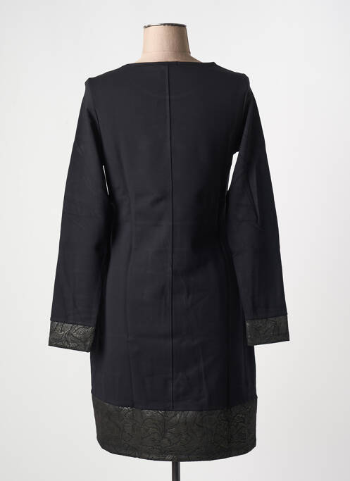 Robe mi-longue noir MALOKA femme