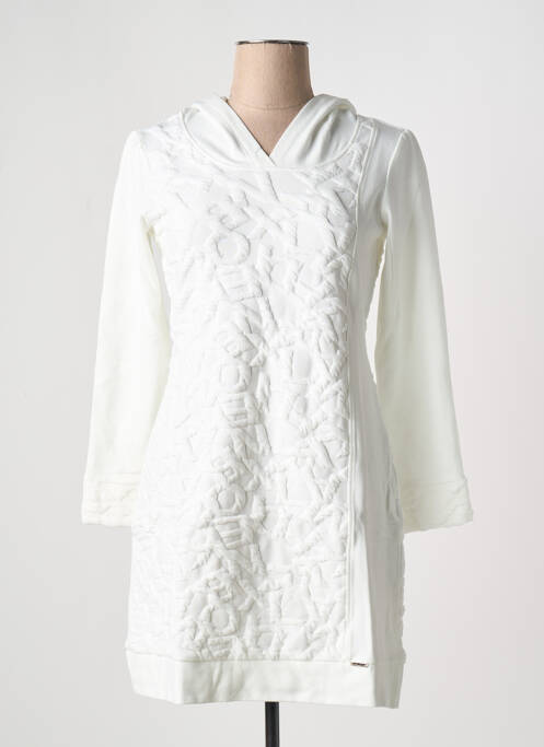 Robe pull beige MALOKA pour femme