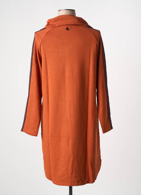 Robe pull orange MALOKA femme