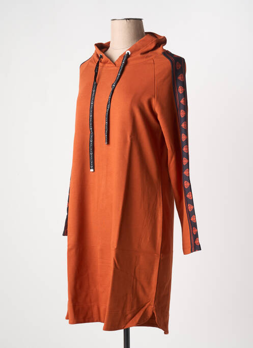 Robe pull orange MALOKA femme