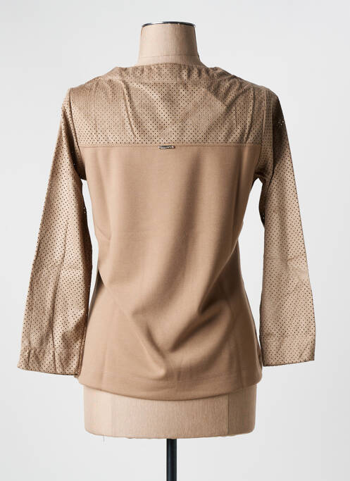 T-shirt marron MALOKA femme