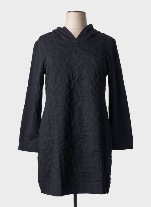 Robe pull noir MALOKA pour femme