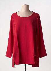 T-shirt rouge G!OZE pour femme seconde vue