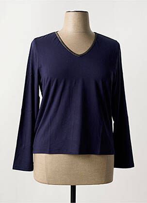 Pull bleu PAUL BRIAL pour femme