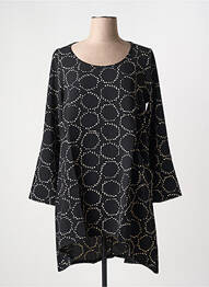 Tunique manches longues noir G!OZE femme