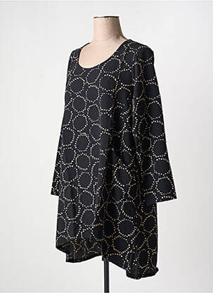 Tunique manches longues noir G!OZE femme