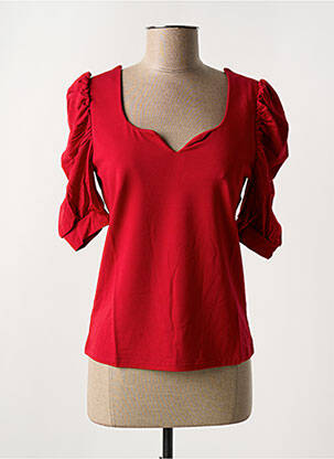 T-shirt rouge PAUL BRIAL pour femme