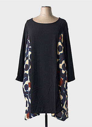 Robe mi-longue bleu G!OZE pour femme